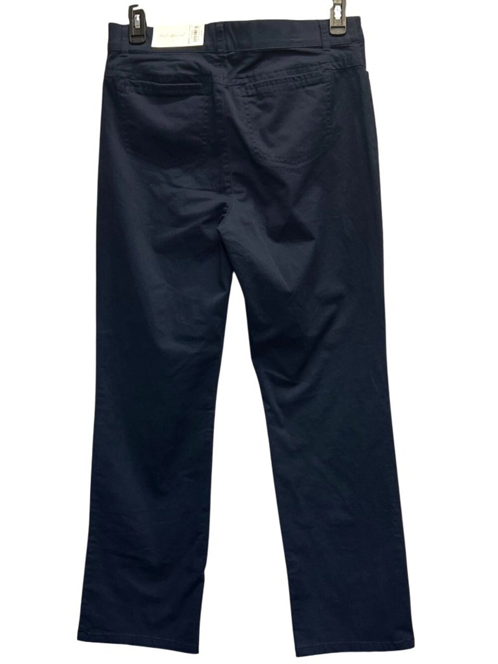 Croft & Barrow Womens Secretly Slimming Comfort Waist Pants Size 12 Deep Navy - Picture 2 of 5
